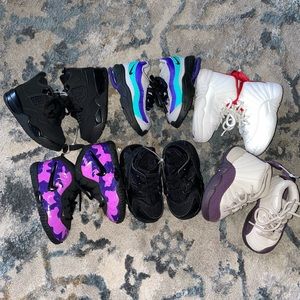 Bundle of Nike and Jordan Toddler Shoes